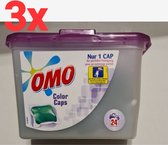 Omo wastabletten - Color Caps 72 wasbeurten (3X24wasbeurten)