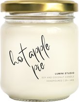 Hot Apple Pie candle | Geurkaars | Soja en Kokos Kaars | Lumini Studio
