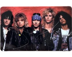Guns 'N Roses - Plectrum - Pikcard met 4 plectrums