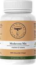 Mushroom Mix | Energie Support voor Vitaliteit en Balans | Biologisch & Vegan | 60 capsules | FungiVital