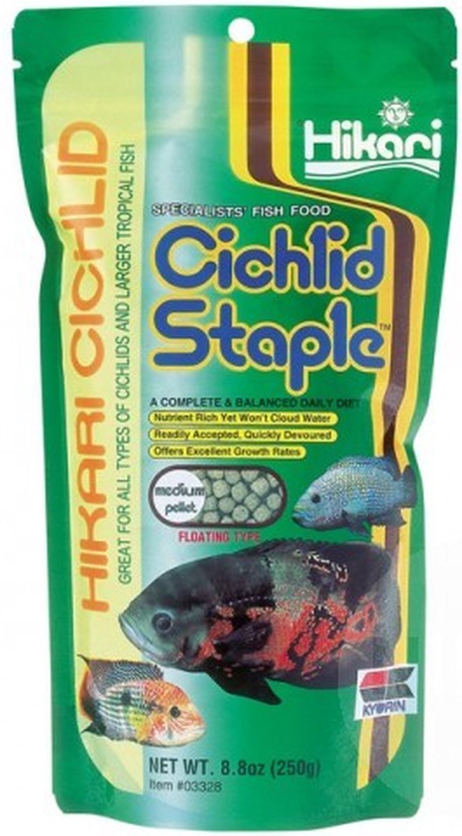 Hikari Cichlid Staple Medium 250gr
