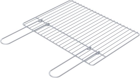 The Living Store Betonnen Tuinbarbecue - Houtskool - 78 x 55 x 94.1 cm - Verstelbare Grillhoogte - Afbeelding 5