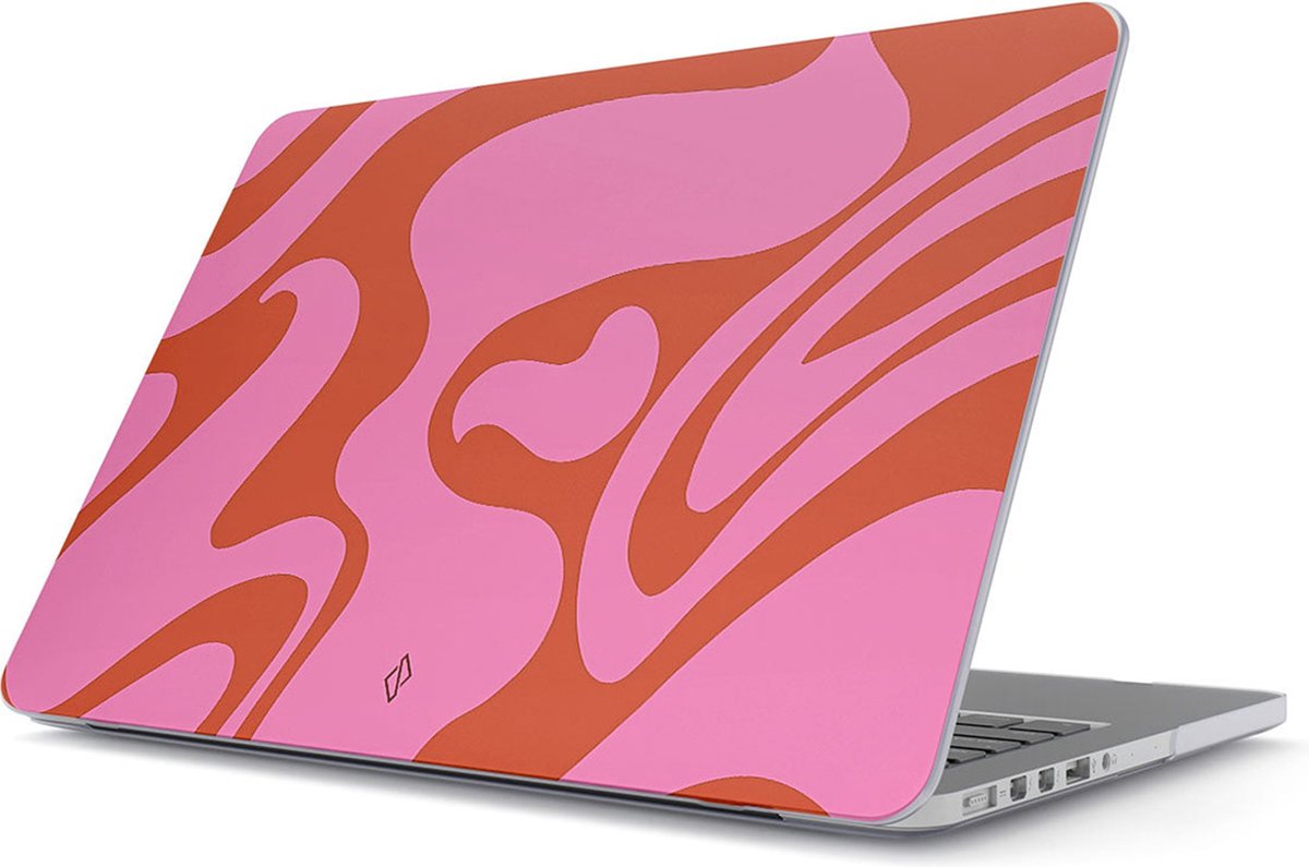 Burga Hardshell Cover Geschikt voor de MacBook Air 13 inch (2018-2020) - A1932 / A2179 / A2337 - Ride the Wave