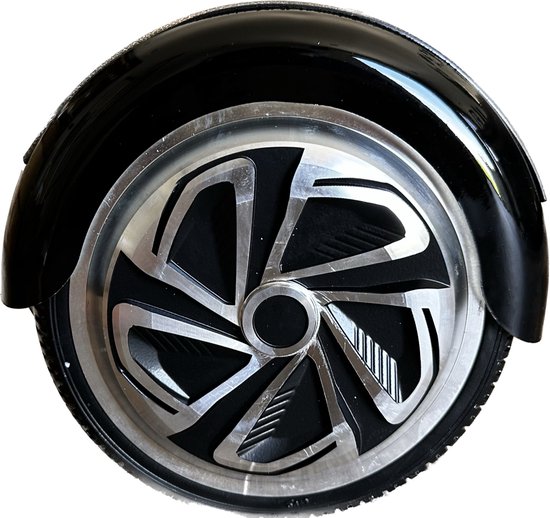VOLTANA Hoverboard ZWART, TAOTAO, SAMSUNG accu, 700Watt, Led verlichting, Aluminium Design velgen, Rubberen bumpers