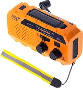 Multifunctionele FM radio - Ingebouwde zaklamp + powerbank