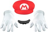 "Mario's accessoires set voor kinderen - Verkleedattribuut - One size"