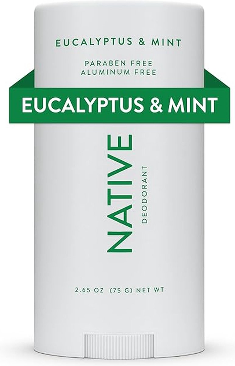 Goedkoopste Native Eucalyptus & Mint Deodorant 75g - Natural Deodorant - Aluminum Free