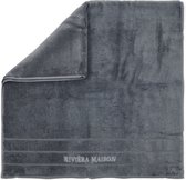 Rivièra Maison Handdoek RM Elegant Towel antraciet - 140x70 cm