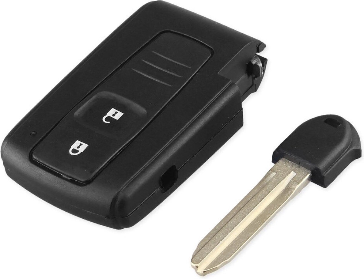 Autosleutelbehuizing -Auto - sleutelbehuizing auto - sleutels- sleutel - Autosleutel - Toyota 2 Knops smart key -2knoppen sleutel