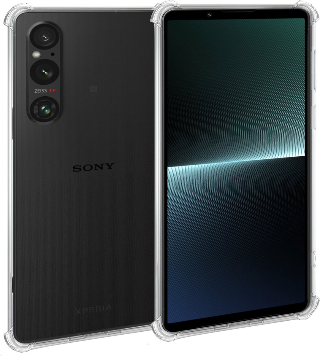 Geschikt voor Sony Xperia 1 IV Hoesje – Shock Proof Case – Cover Transparant