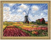Tulip Fields after C. Monet's Painting - Tulp Velden na C. Monet's Schilderij Aida Riolis Telpakket 1643