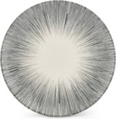 Bonbistro Plat bord 20.5cm grijs Solido (set van 6)