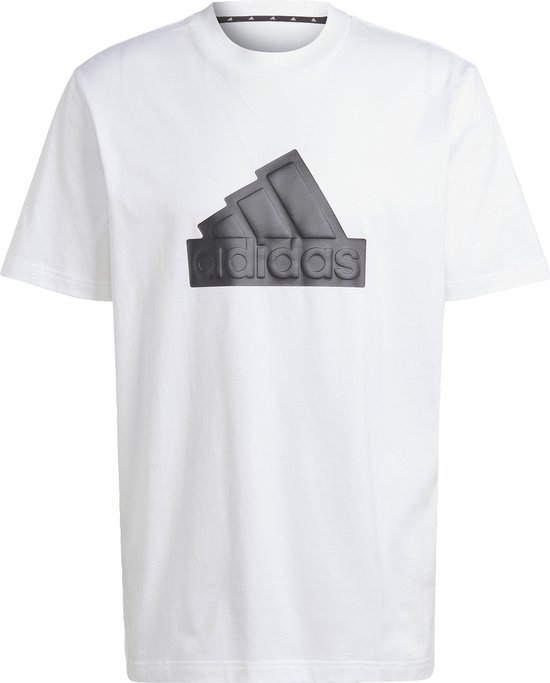 adidas Sportswear Future Icons Badge of Sport Bomber T-shirt - Heren - Wit- M