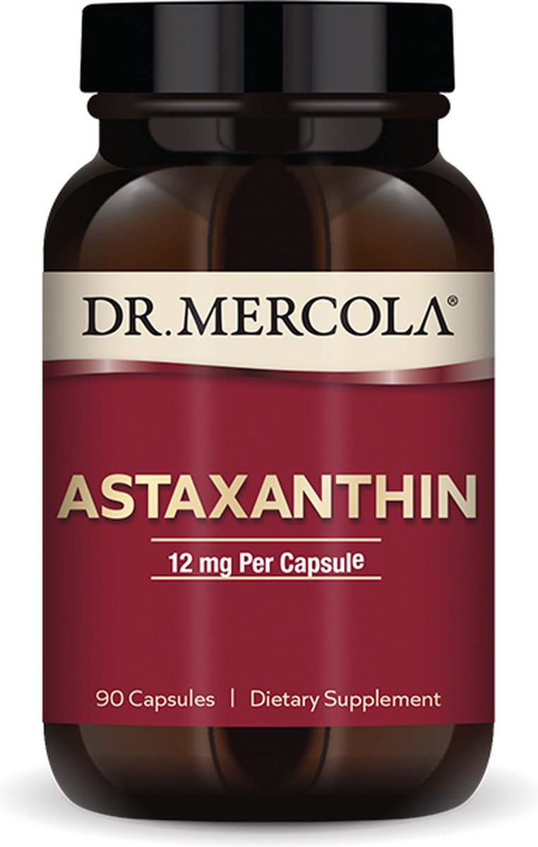 Goedkoopste Dr. Mercola - Astaxanthin 12 mg - 90 capsules