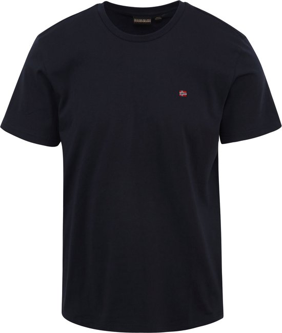 Napapijri - Salis T-shirt Navy - Heren - Maat 3XL - Regular-fit