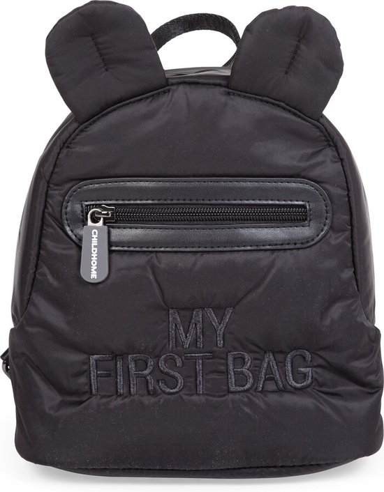 Kids My First Bag - Sac à dos pour enfants - Puffered Black | Childhome [Foyer pour enfants]