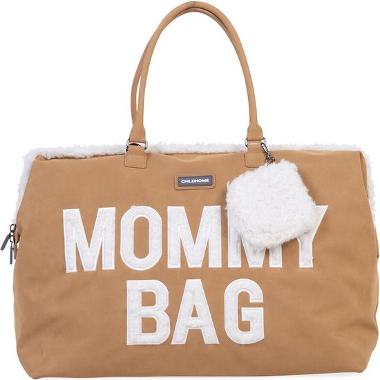 Foto: Childhome mommy bag verzorgingstas suede look