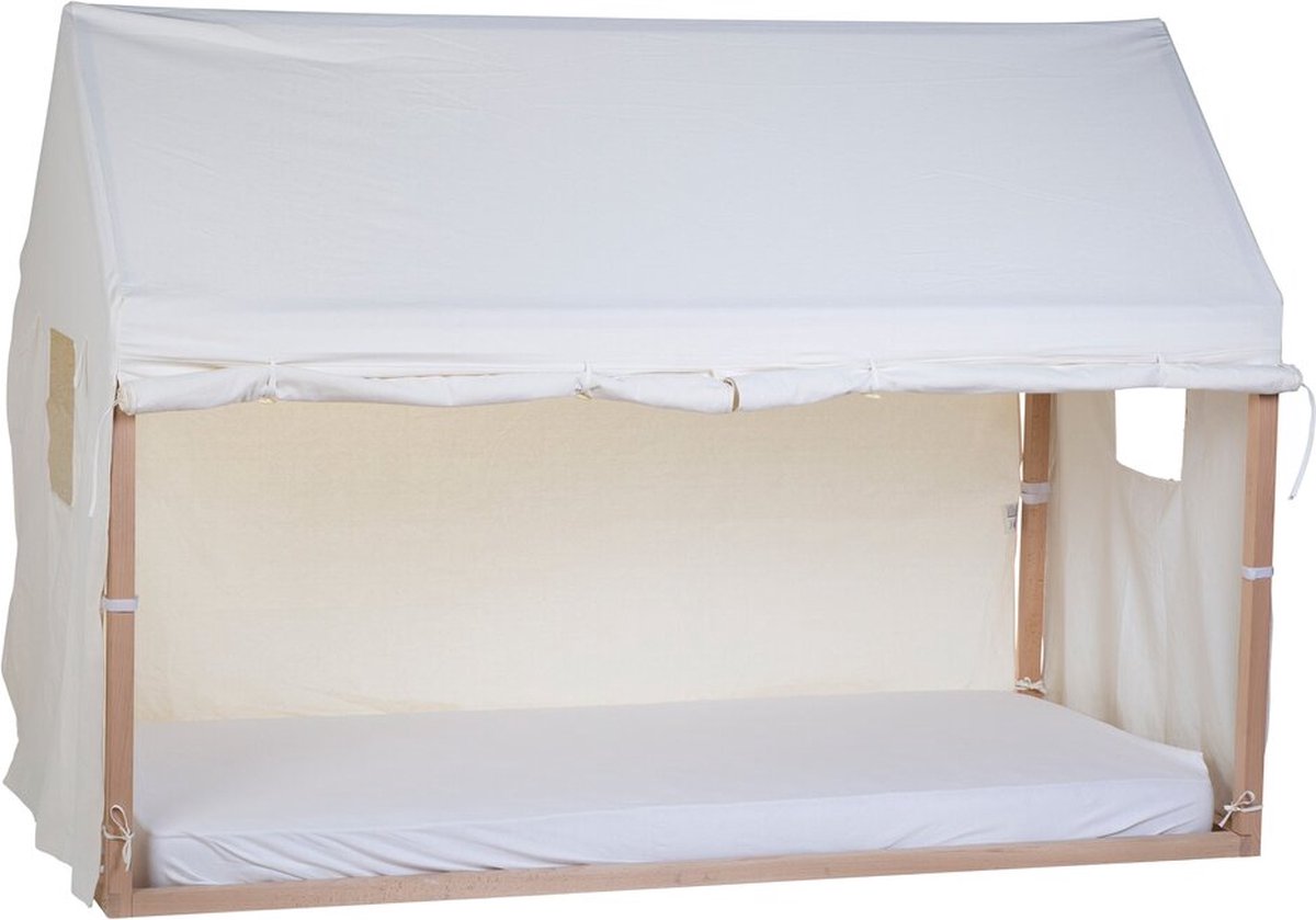 Childhome - Bedhuis cover - 90x200 Cm - Wit - Childhome