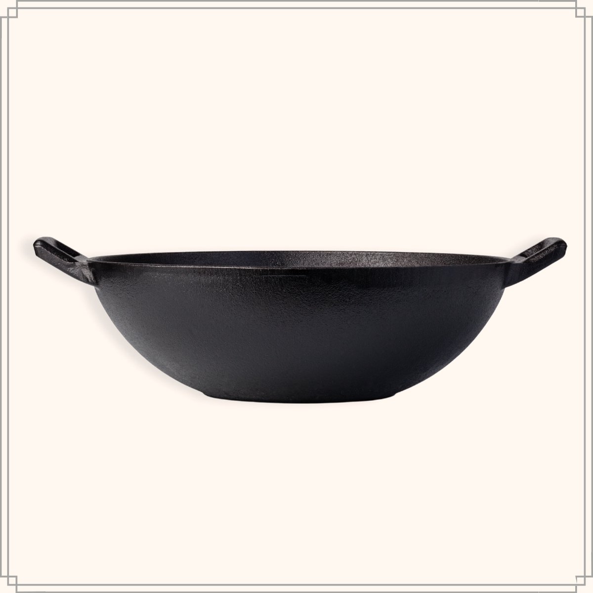 Poêle Wok Blackwell / Wadjan - Fonte - ø 36 cm - Sans revêtement  antiadhésif