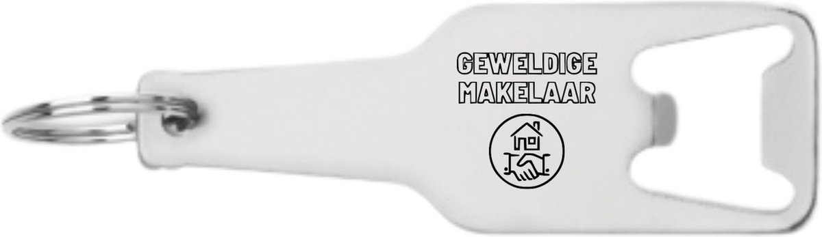 Akyol - geweldige makelaar flesopener - Makelaar - familie vrienden - cadeau - 105 x 25mm
