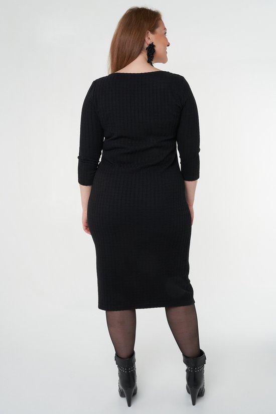 MS Mode Jurk Fijngebreide jurk | bol