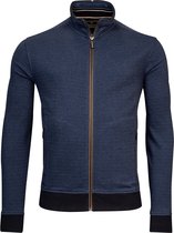 Baileys Vest Blauw Sweat Cardigan Zip 322296/60