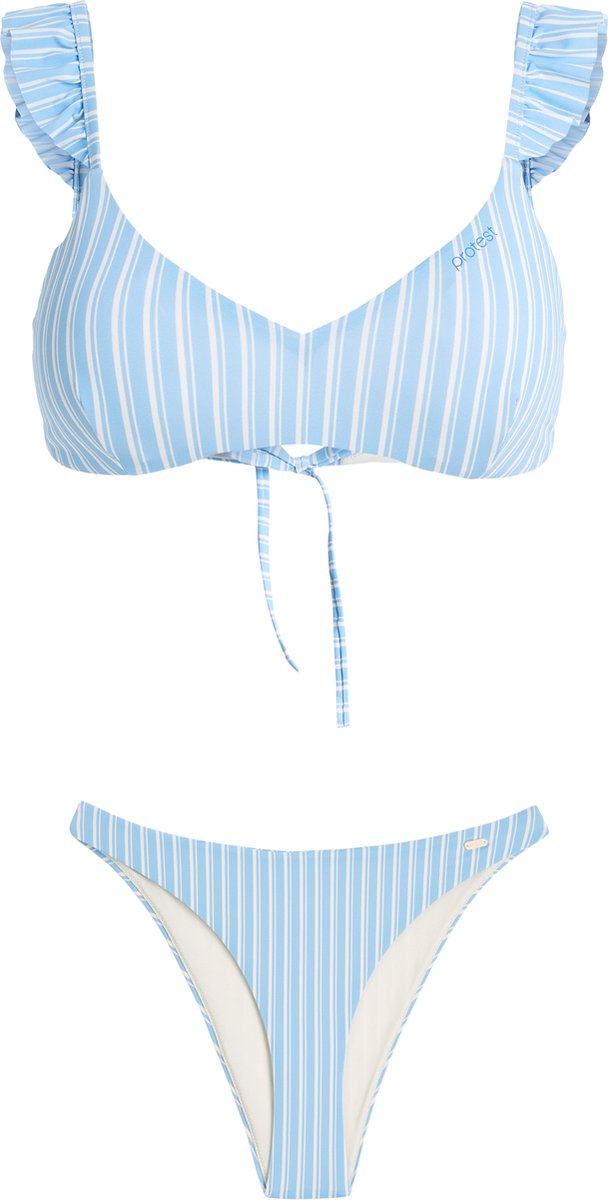 Protest Prtdanton – Bikini set Dames – Cheeky – Verstelbare bandjes Havasublue