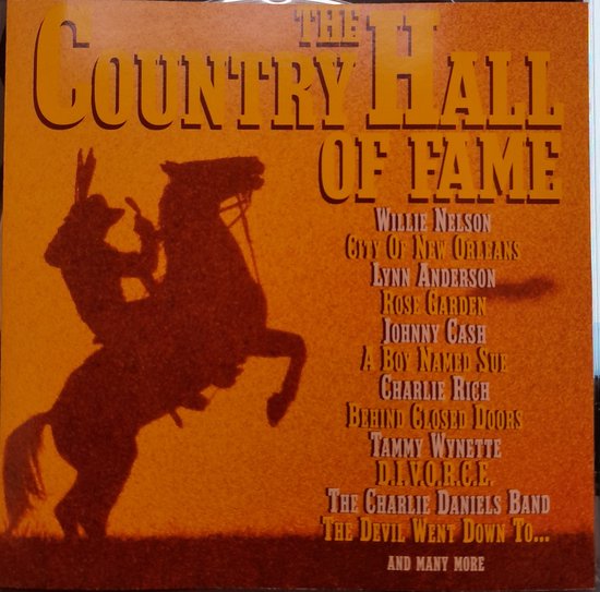 The Country Hall Of Fame - Cd Album - Merle Haggard, Charlie Rich, Ricky Skaggs, Johnny Cash, Marty Robbins, Tanya Tucker