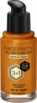 Crème Make-up Basis Max Factor Face Finity All Day Flawless 3 in 1 Spf 20 Nº W95 Hazelnut 30 ml