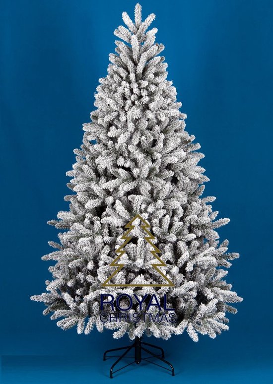 Royal Christmas - Sneeuw Kunstkerstboom - Flock tree Deluxe - PVC - 210 cm  - 1658... | bol