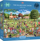 puzzle Gibsons - L'exposition canine du village (1000)