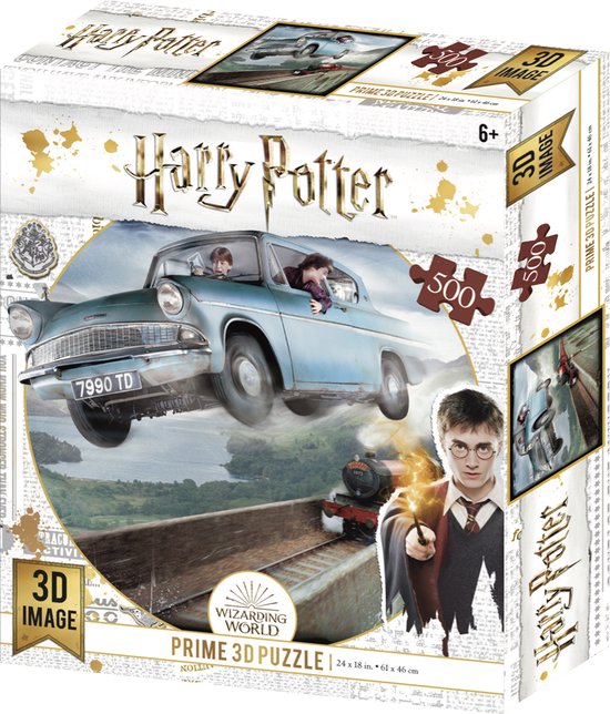 Prime 3d 3d-puzzel Harry Potter/ford Anglia Karton 500 Stuks - Prime 3D