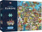 Gibsons Exploring Europe (1000)
