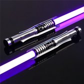 Raddsaber Star Wars Sabre laser NEOPIXEL "Deohr" - Sabre laser en acier - 11 couleurs (RVB) Lumière 50 Watt - 16 effets sonores et 20 effets lumineux - Flash on clash - Son oscillant