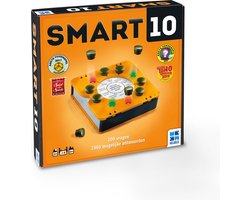 Smart 10 Nederlandstalig - Educatief - Partyspel - Spelletjes voor volwassenen en kinderen vanaf 14 jaar - quizspel waar iedereen bij elke vraag een kans krijgt!
