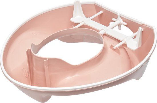 Toiletverkleiner de luxe Pale Pink van Bebe Jou — afbeelding 3