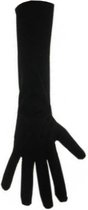 Witbaard Luxe pietenhandschoenen zwart maat M - 1 paar