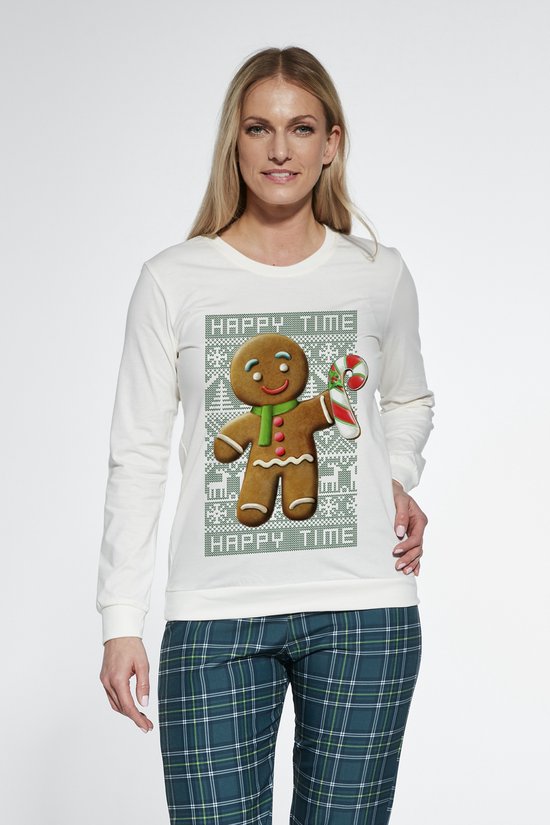 cornette Lange pyjama voor dames, pyjamaset, katoen, 100