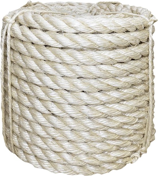 vidaXL-Corde-16-mm-25-m-100%-sisal