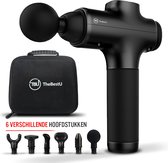 Bol.com TheBestU - Massage Gun - Sport - Massage - Professioneel - Massage Apparaat - Relax - 30 Snelheden - 6 Opzetstukken - Ma... aanbieding