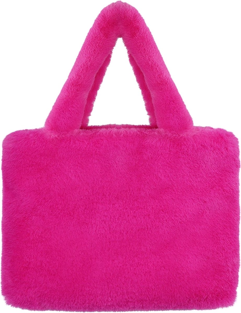 Fluffy schoudertas sale