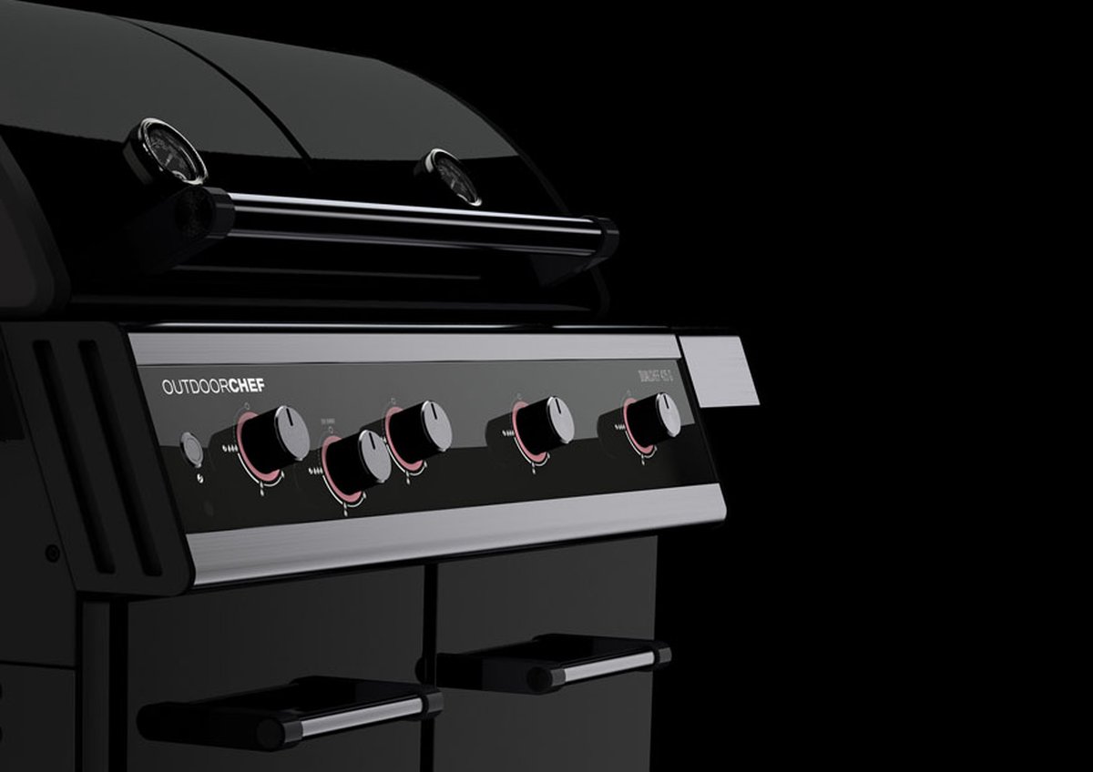 Outdoorchef Dualchef 425 G - Gas Barbecue - Black