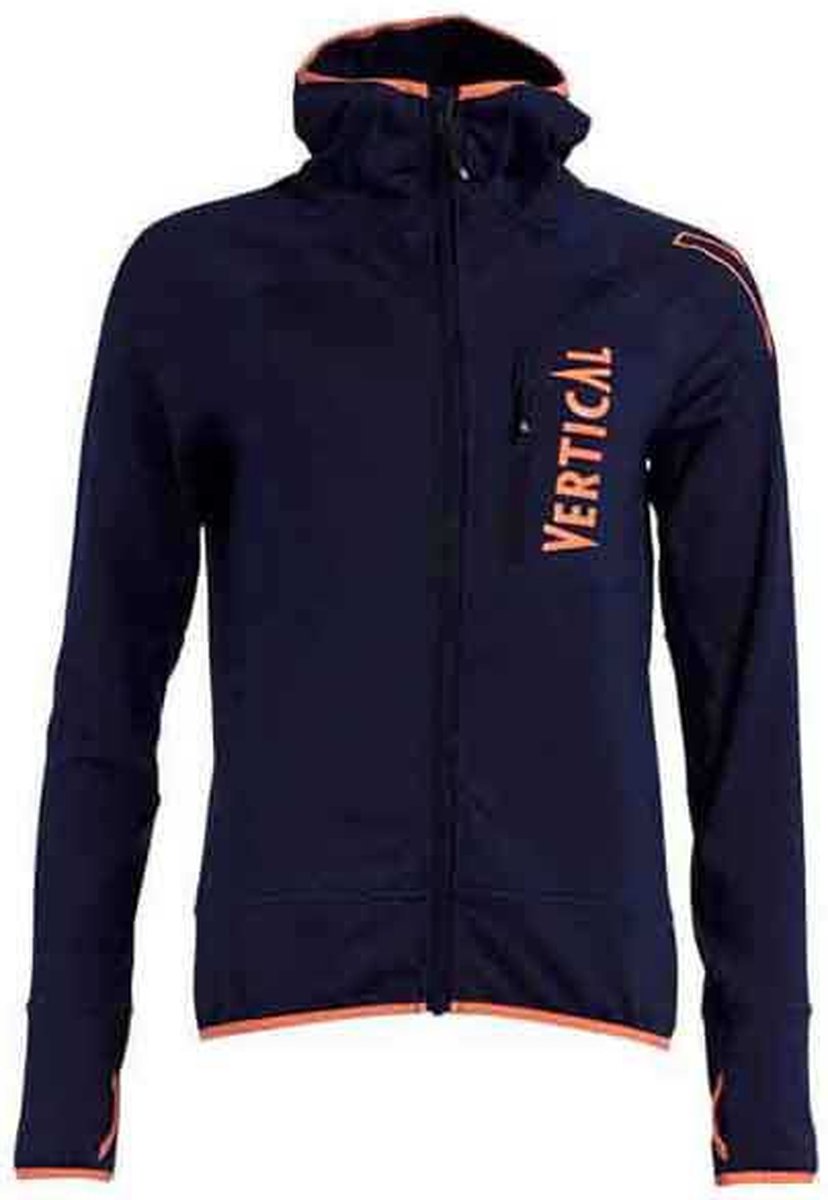 Vertical Technical Fleece Voering Met Ritssluiting Blauw M Man