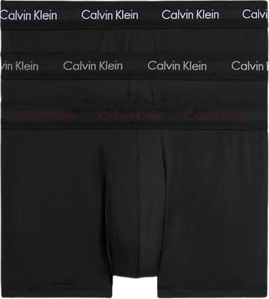 Calvin Klein Low Rise Trunk Heren - Zwart - Maat S