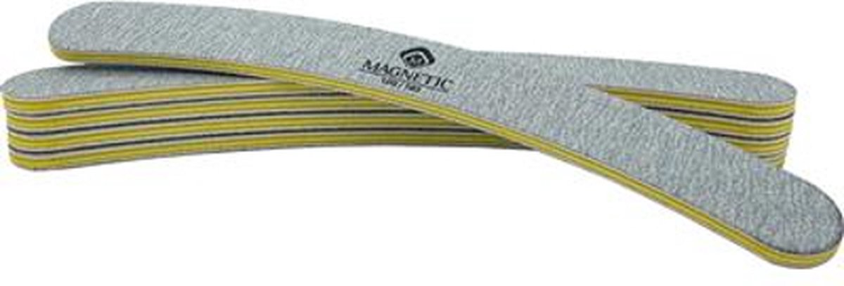 Magnetic Boomerang Zebra 100/180 10pcs nailfiles