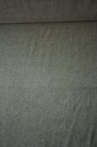 Spons uni donkergroen 1 meter - modestoffen voor naaien - stoffen