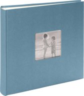Fotoboek - SecaDesign Vita - lichtblauw - 30x30 cm - 100 pagina’s - fotoalbum plakboek