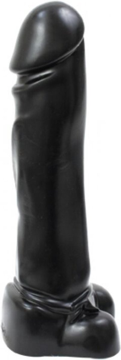 Goedkoopste Doc Johnson Built In America XXXL dildo Jumbo Jackan O'War zwart - 24,13 cm