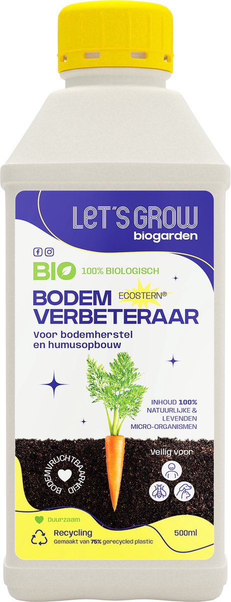 Let's Grow - Bodemverbeteraar Ecostern - 100% natuurlijk