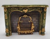 Reutter Green fireplace